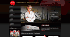 Desktop Screenshot of ilsa.es